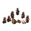 Kurt Adler 4" Resin Nativity Bear Set of 9 Piece Set - 2 of 4