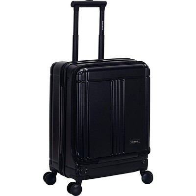 Rockland Tokyo Hardside Laptop Spinner Luggage Black Carry-On 19-Inch