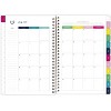 Emily Ley for At-A-Glance Weekly/Monthly 6.75"x8.875" Pink Stripe with Foil Student Small Planner - 4 of 4
