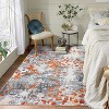 Rug – Washable Modern Soft Low Pile Carpet, Non Slip, Stain Resistant for Bedroom, Farmhouse, Entryway, Dining Room - 2 of 4