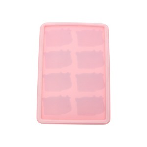 Unique Bargains Ice Tray 8-Cavity Cow Ice Mould with Lid Irregular Hand Wash Only Silicone 6.30"x4.33"x1.18" 1 Pc - 1 of 3