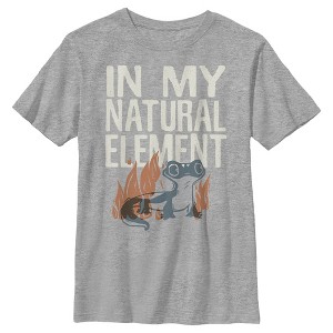 Boy's Frozen 2 Natural Salamander T-Shirt - 1 of 4