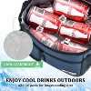 Tirrinia Adults Kids Insulated Leakproof Lunch Bag With Pocket, Reusable Lunch Bento Box, Small Lunch Cooler Tote Bag, Back-To-School Essential - 2 of 4
