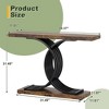 UbMelt 39.37"Console Table,Modern Console Table behind Sofa,Narrow Sofa Table for Living Room,Hallway,Entryway,Brown - 3 of 4
