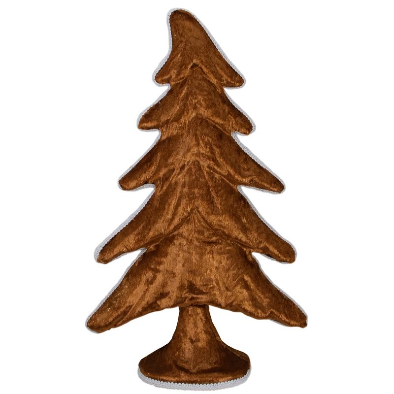Northlight 17.25" Snow Covered Gingerbread Christmas Tree, 4 of 5