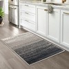 Area Rug Modern Ombre Rug Contemporary Gradient Throw Carpet for Bedroom Solid Accent Rug Non-Shedding Living Room Rug - 3 of 4