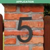 Unique Bargains 304 Stainless Steel Durable Rustproof House Numbers 1 Pc - 4 of 4