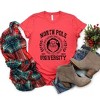 Simply Sage Market Women's North Pole University Distressed Short Sleeve Graphic Tee - 2 of 2