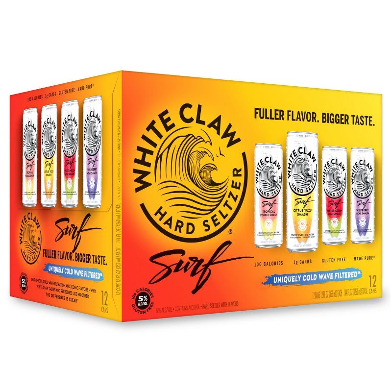 White Claw Surf - 12pk/12 fl oz Cans, 1 of 9