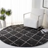 Arizona Shag ASG742 Power Loomed Indoor Rugs - Safavieh - 2 of 3