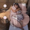 PharMeDoc Pregnancy Pillows C-Shape Full Body Maternity Pillow, Organic Cotton Cover - 2 of 4