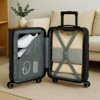 World Traveler Dejuno Motley 20-Inch Carry-On Lightweight Hardside Expandable Spinner Luggage - 3 of 3