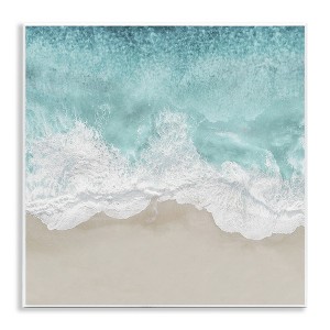 Stupell Industries Sea Foam on Sandy Beach Wall Plaque Art - 1 of 4