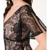 Unique Vintage Women's Flutter Sleeve Flapper Dress - 2 of 4