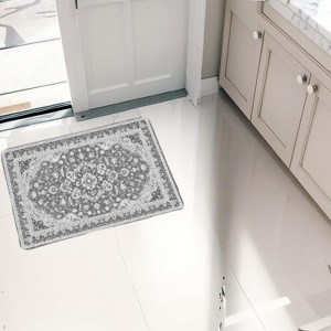 Washable Area Rug for Living Room, Bedroom, Dining, Vintage, Non-Slip, Stain-Resistant - 1 of 4