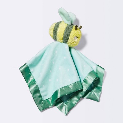 Image of Small Security Blanket Honeybee - Cloud Island™ Green/Yellow