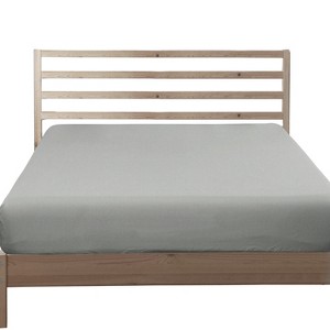 Brushed Microfiber Fitted Sheet Only, Super Soft Hotel Quality Fitted Sheet with Deep Pocket - NTBAY - 1 of 4
