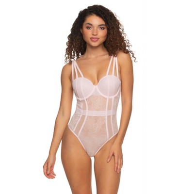 Jezebel by Felina Women's Anika Lace Bodysuit