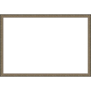 Amanti Art Parisian Silver Framed Dry Erase Magnetic Board - 1 of 4