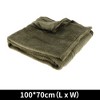 Unique Bargains Blanket Simple Coral Fleece 39"x28" - 2 of 4