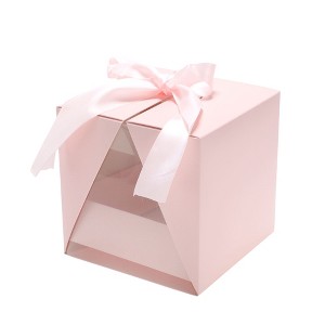 Unique Bargains V-shape Dual-opening Flower Gift Boxes 1 Pc - 1 of 4