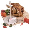 Bayou Classic 0835 Complete Poultry Rack Set Includes Perforated Aluminum Rack Lift Hook 2-oz Seasoning Injector 12-in Fry Thermometer - 2 of 4