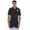 Youngstown State University Adult Polo Left Chest Logo, Athletic Heather - image 3 of 4