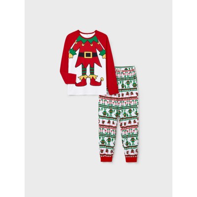 PATPAT Family Christmas Pjs Matching Sets Holiday Jammies Sleepwear Christmas Pajamas for Family Xmas Outfits with Socks