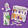Halloween Craft Tabletop Haunted House Coloring Kit - Mondo Llama™ - 3 of 4