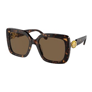 Swarovski SK 6001 100273 Womens Square Sunglasses Havana 55mm - 1 of 3