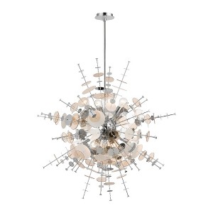 Livex Lighting Circulo 8 - Light Pendant in  Polished Chrome - 1 of 1