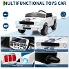 24V 7AH 2-Seater Ride on Cars for Age 3-8, with Remote Control, Kids Electric Vehicle with Safety Belt, 2 Speeds, LED Lights, Music Player - 4 of 4