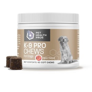 Pet Health Pros; K-9 Pro Dog Joint Supplement; Mobility Boost, Hip Pain Relief, Arthritis Treatment, Bacon Flavor - 1 of 4
