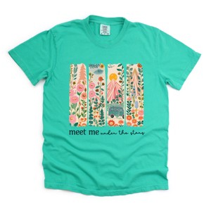 Simply Sage Market Meet Me Under The Stars Garment Dyed Tee - 1 of 4