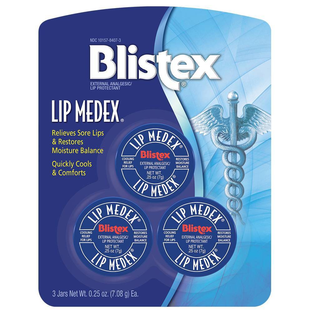 Photos - Cream / Lotion Blistex Medex Lip Balm - 0.25oz/3pk 