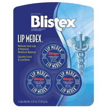 Blistex Medex Lip Balm - 0.25oz/3pk