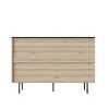 HDZNVF Large Capacity, Modern Minimalist 6 Drawer Cabinet - 4 of 4