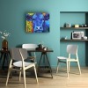 Trademark Fine Art -Marion Rose 'Blue Cow' Wood Slat Art - 3 of 4