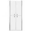vidaXL Shower Door Frosted ESG 28 in.x74.8 in. - 3 of 4