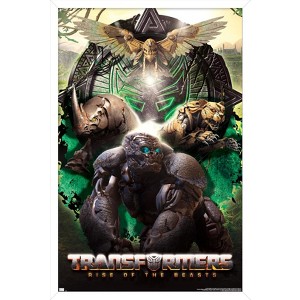 Trends International Transformers: Rise of the Beasts - Maximals Framed Wall Poster Prints - 1 of 4