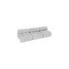 Meridian Furniture,Ames Grey Boucle Fabric Modular Sofa - 4 of 4