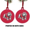 GardnerWebb University Primary Logo Aluminum Holiday Christmas Tree Ornament  3.0" (7.6 cm) x 3.37" (8.6 cm) - 2 of 4
