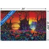 Trends International Danny Flynn - Red Jungle Unframed Wall Poster Prints - 3 of 4