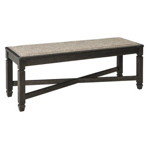 Tyler Creek Upholstered Bench Brown/Black - Signature Design by Ashley