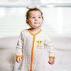 Pavilion Gift Company - Yellow Mini Monster - 6-12 Months Sleeper - One Piece Pajamas - 2 of 4