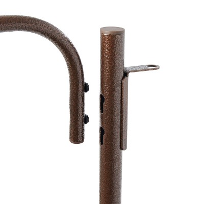 Bronze Wall Mounted Hinge-It Clutterbuster Towel Bar