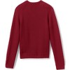 Lands' End School Uniform Kids Cotton Modal V-neck Sweater - image 3 of 4