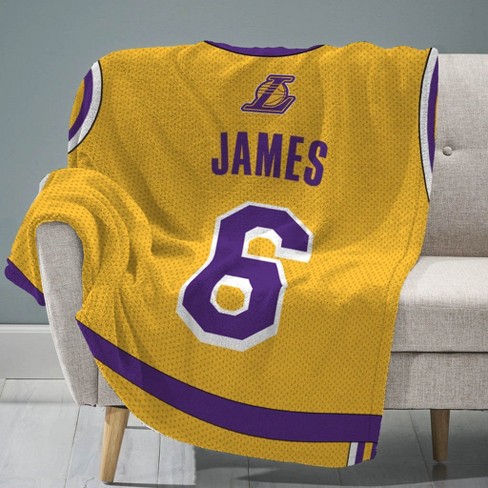 Sleep Squad Boston Celtics Larry Bird 60 X 80 Raschel Plush Jersey