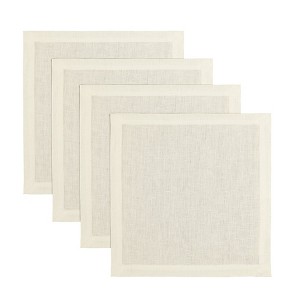 Solino Home Linen Square Placemats | Fete - 1 of 4