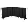 Hampden Furnishings Otis Collection Portable 9 Panel Room Divider - 3 of 4